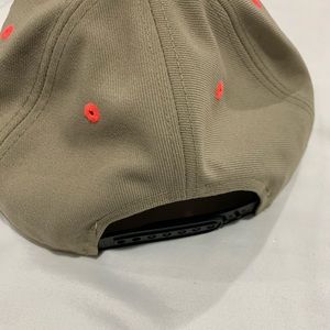 Nike hat with leather brim